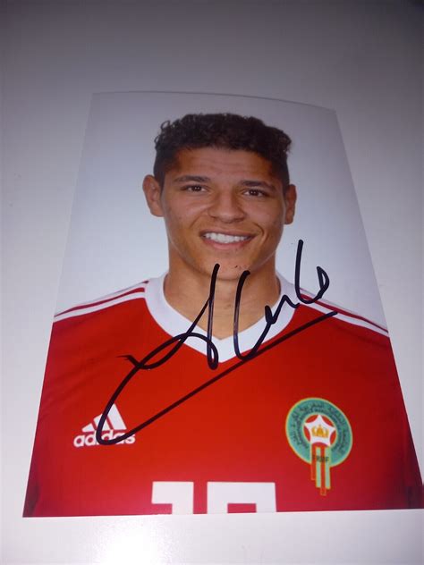 Signiertes Foto Amine Harit Olympique Marseille Marokko Neu Ebay