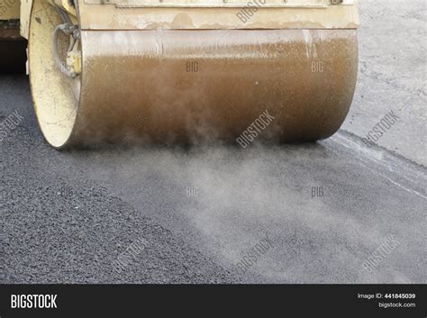 Compact Steamroller Image Photo Free Trial Bigstock