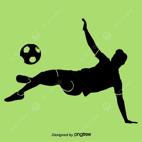 Bike Kick Soccer Clipart