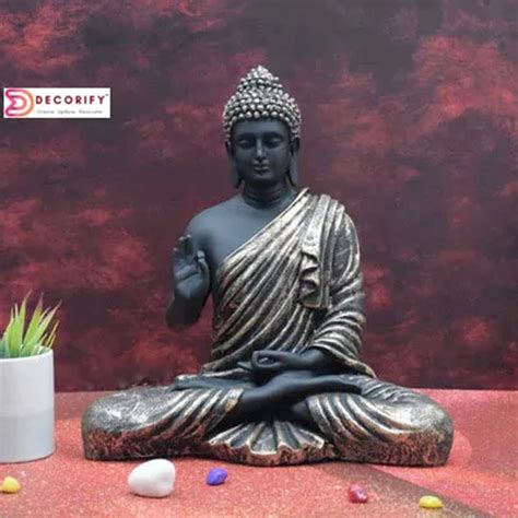 Big Blessing Meditating Buddha Statue Sclupture Figurine At Rs 550