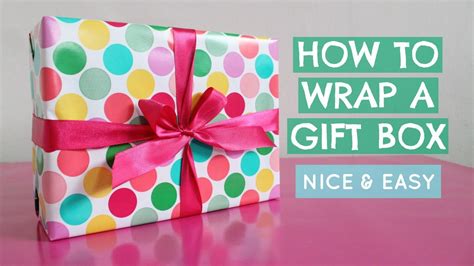 How To Wrap A T Box How To Tie A Ribbon Mothers Day T Jtru