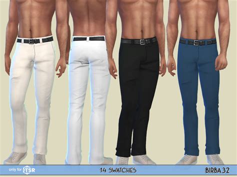 The Sims Resource Cesar Pants In 2023 Sims 4 Male Clothes Sims 4