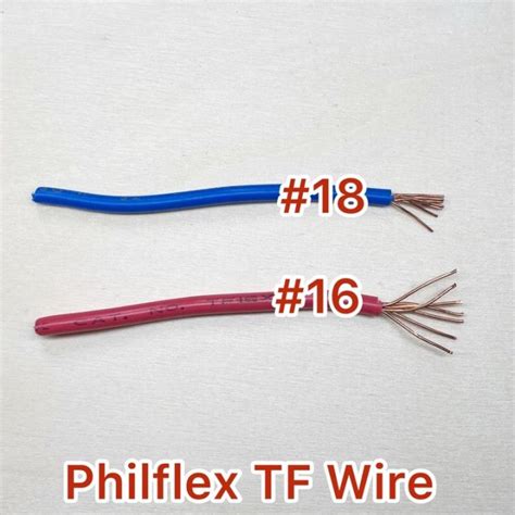 PHILFLEX TF WIRE AWG:16 & 18 | Stranded 150m | Lazada PH