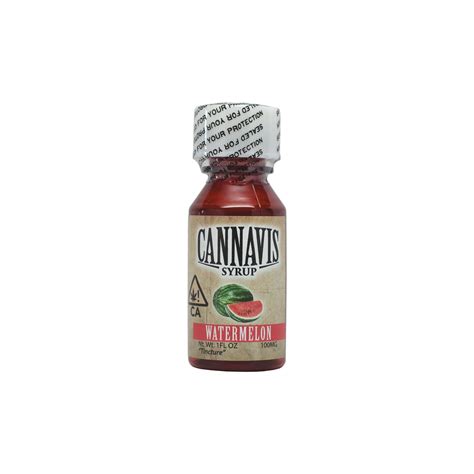 100mg Watermelon Thc Syrup Tincture Cannavis