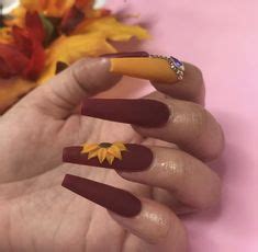 170 ideas de Uñas decoradas girasoles uñas decoradas manicura de