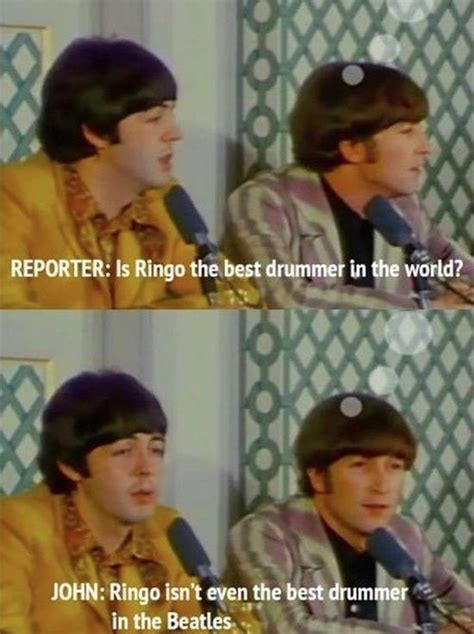 Paul Mccartneys Funny Opinion On Ringo Starr Being The Best Drummer In