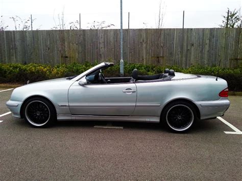 1999 V Mercedes Clk 320 Elegance Convertible Full Mot 18 Deep Dish Alloys Immaculate