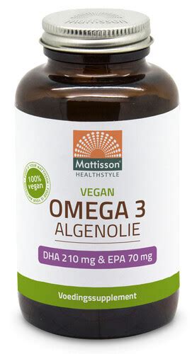 Mattisson HealthStyle Vegan Omega 3 Algenolie