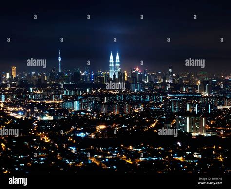 Kuala Lumpur skyline Stock Photo - Alamy