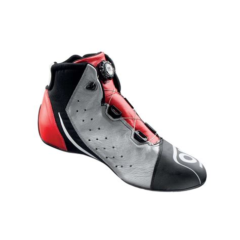 Omp Italy One Evo X R Racing Shoes Black Red Fia Red Black