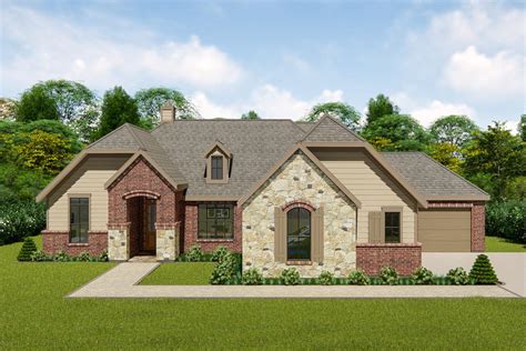 3 Bed Rustic Ranch House Plan With 3 Car Garage And Office 25425tf Architectural Designs