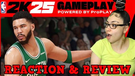 NBA 2K25 Official Gameplay Trailer Gameplay Courtside Report REACTION