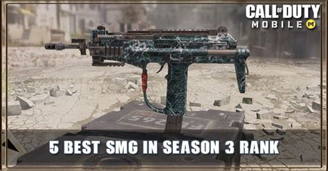 Top Best Smg In Cod Mobile Season Rank Zilliogamer