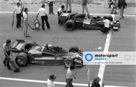 Jody Scheckter Wolf Wr Ford And John Watson Brabham Bt B