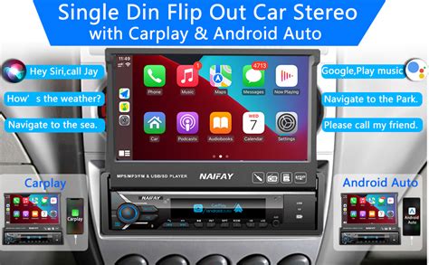 Amazon Single Din Touchscreen Car Stereo With Apple Carplay And