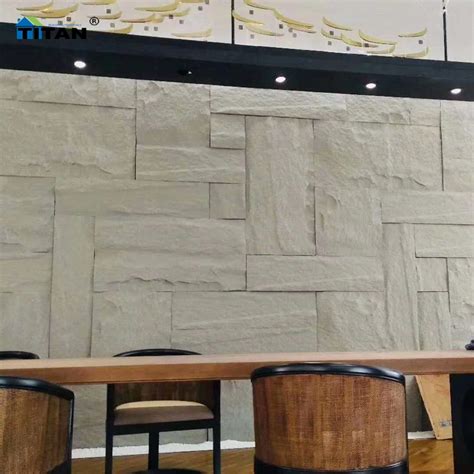 Polyurethane Pu Faux Artificial Culture Stone Exterior Decorative Wall