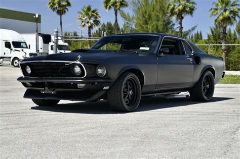 1969 Mustang Matte Black