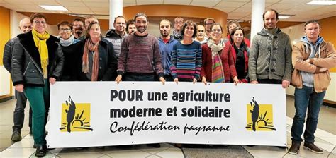 Saint Brieuc Chambre Agri La Conf D Ration Paysanne Pr Sente Sa