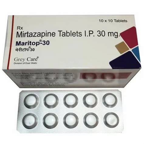 Mirtazapine Tablets Ip At Rs Box Pharmaceutical Tablets In