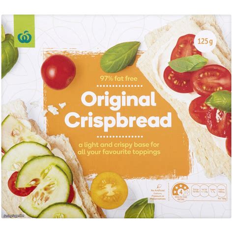 Woolworths Crispbread 125g Woolworths