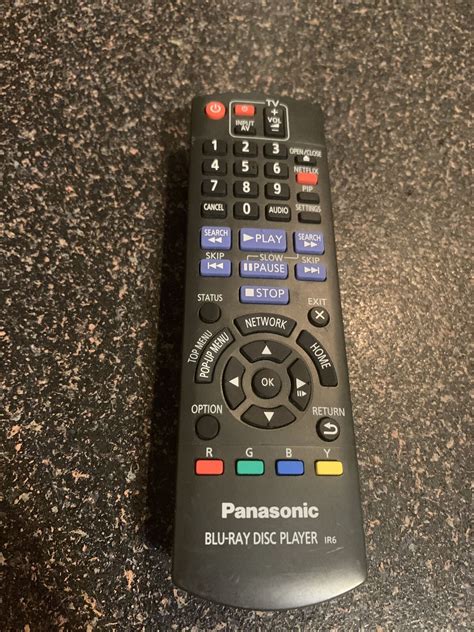 Genuine Panasonic Blu Ray Disc Player Recorder Ir Remote Tested Free