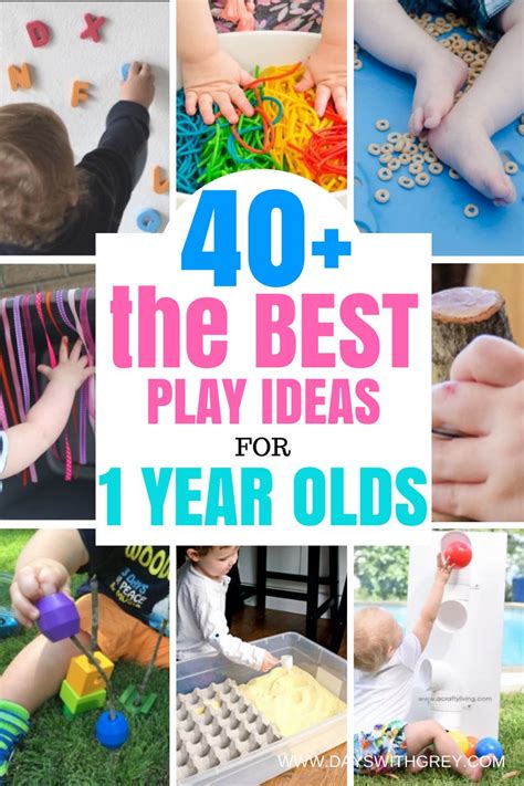 40 Best Activities For One Year Olds Artofit