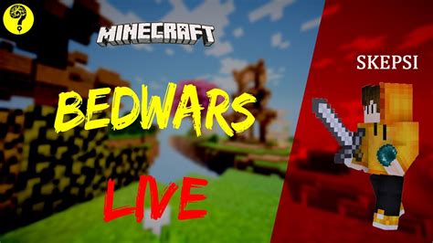 Live Hindiminecraft Bedwars Playing With Subscribers Youtube