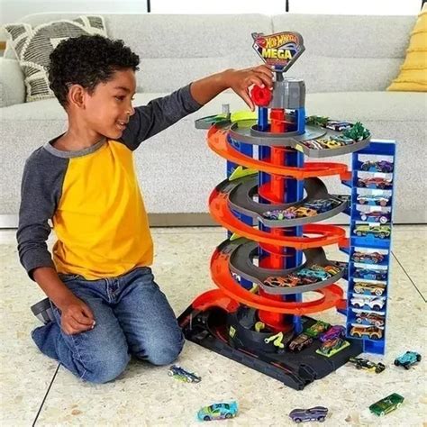 Mega Garage Pista Gigante Hot Wheels City Garage Grande 2021 En Venta