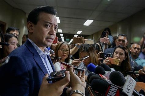 Trillanes Hints At Attempt To Leave Senate Premises