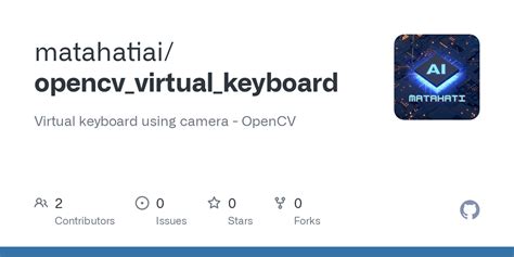 Github Matahatiaiopencvvirtualkeyboard Virtual Keyboard Using Camera Opencv