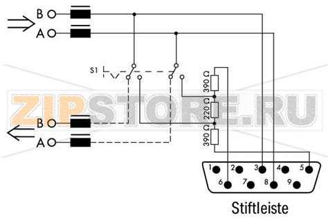 Разъем полевой шины PROFIBUS; с вилкой D-Sub; 9-пол.; светло-серые Wago ...