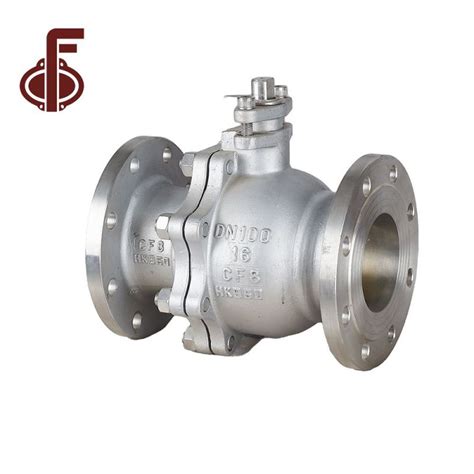 China Stainless Steel Flange Type Floating Ball Valve Manufacturer And