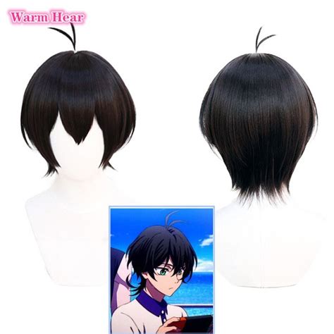 Anime Sk8 The Infinity Miya Chinen Cosplay Wig Cute Short Heat