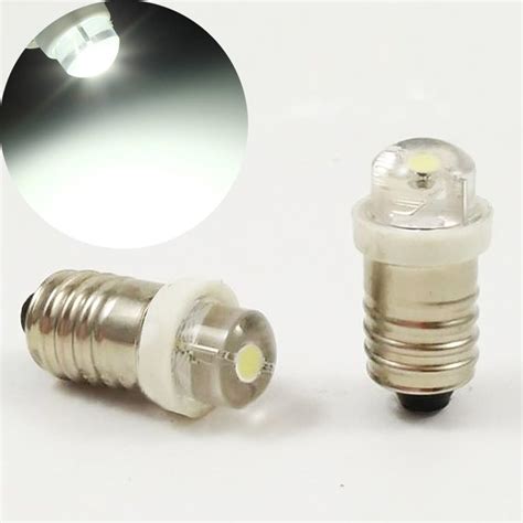 Pcs E V W White Led Mes Upgrade Bulb Lamp Replacement For