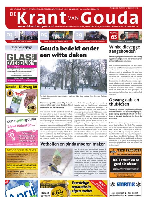De Krant Van Gouda 17 Januari Pdf