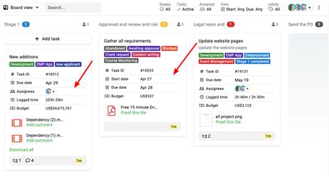 Kanban View ProofHub Help