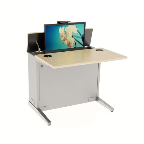 Single User Manual Computer Training Desk - Workrite Ergonomics