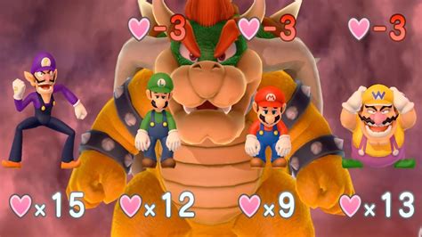 Mario Party Chaos Castle Waluigi Vs Luigi Vs Mario Vs Wario