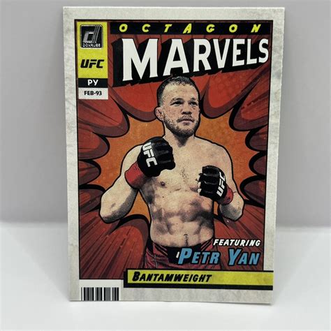 Panini Donruss Ufc Petr Yan Octagon Marvels Insert Ebay