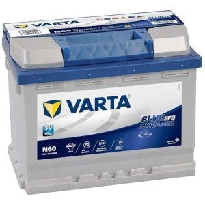 Varta N60 Blue Dynamic EFB Car Battery Type 027 BMS Technologies LTD