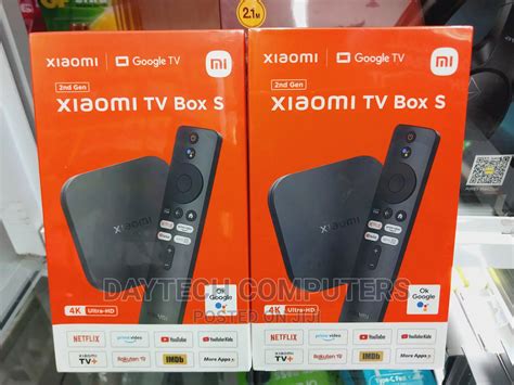 Xiaomi TV Box S 2nd Gen Ultra HD Streaming Media Player In Nairobi