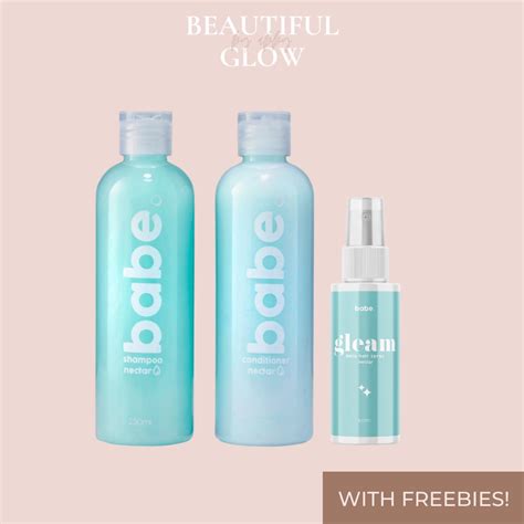 Babe Formula Shampoo Conditioner Gleam Spray Nectar Shopee