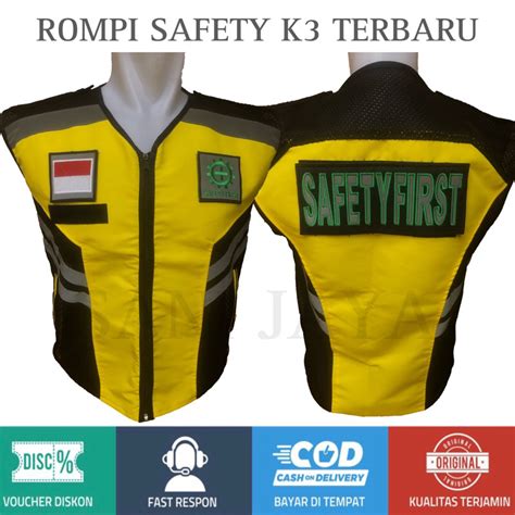 Jual Rompi Safety K Serbaguna Kerja Proyek Lapangan Bahan Jaring