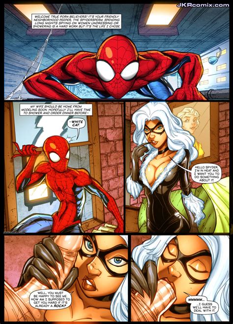 Rule 34 1boy 1boy1girl 1girls Black Cat Marvel Comic English English Text Felicia Hardy