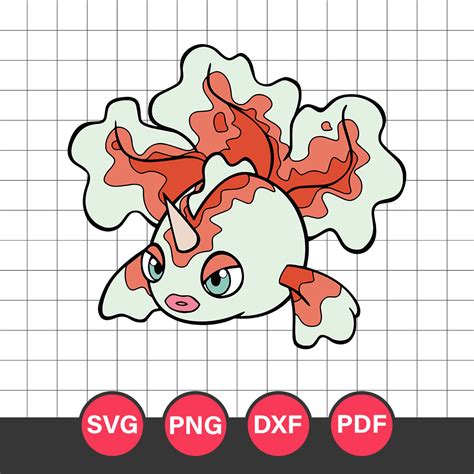 Goldeen Svg Pokemon Characters Svg Pokemon Svg Anime Svg Inspire