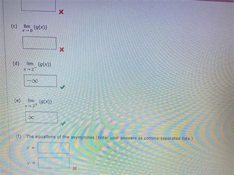 Solved For The Function G Whose Graph Is Given State The Chegg