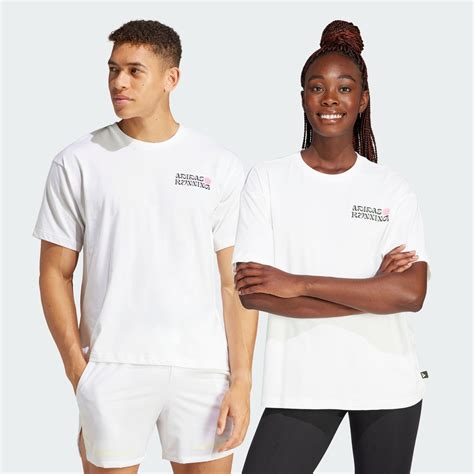 Adidas Break The Norm Graphic Tee Gender Neutral White Adidas Uae