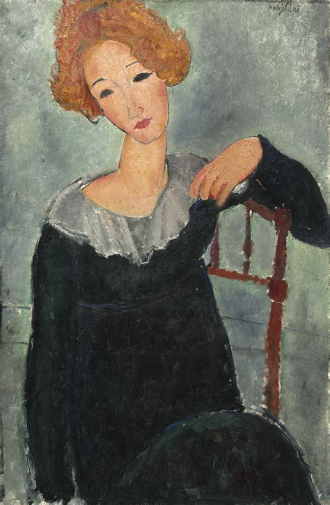 Woman with Red Hair: Amedeo Modigliani