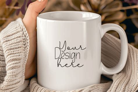 White Coffee Mug Cups Mockup Graphic By CraftArt Creative Fabrica