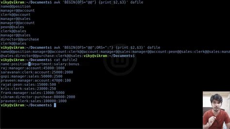 Text Processing Using Awk Command In Linux Awk Patterns Actions